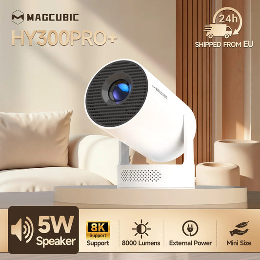 Smart 180° Rotating Cinema Projector